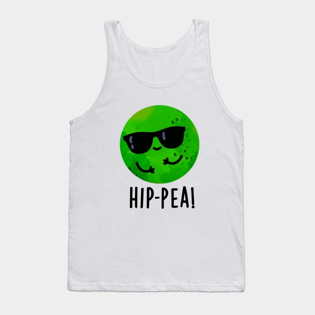 Hip-pea Cute Hip Pea Pun Tank Top by punnybone